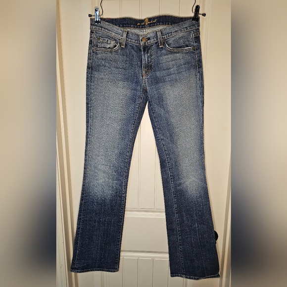 🎉HostPick🎉 [7 For All Man Kind] Bootcut Jeans 《Size 30》 - Picture 1 of 14